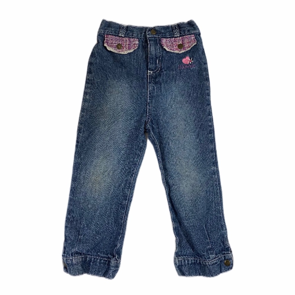 Disney Minnie Mouse Girls Jeans Size 3T